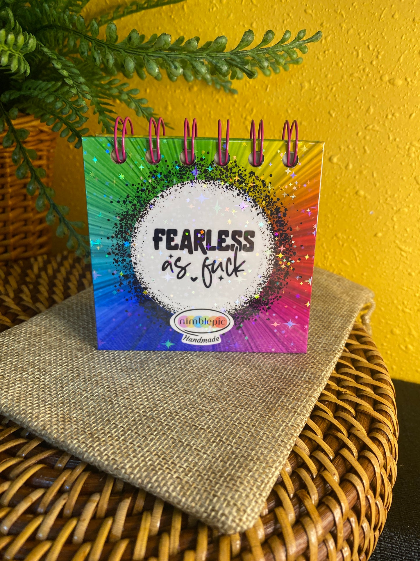 Handmade Mini DumbF*** Notebook