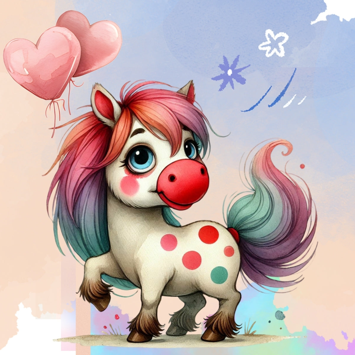 Magnets - Valentines Gallery Horse A