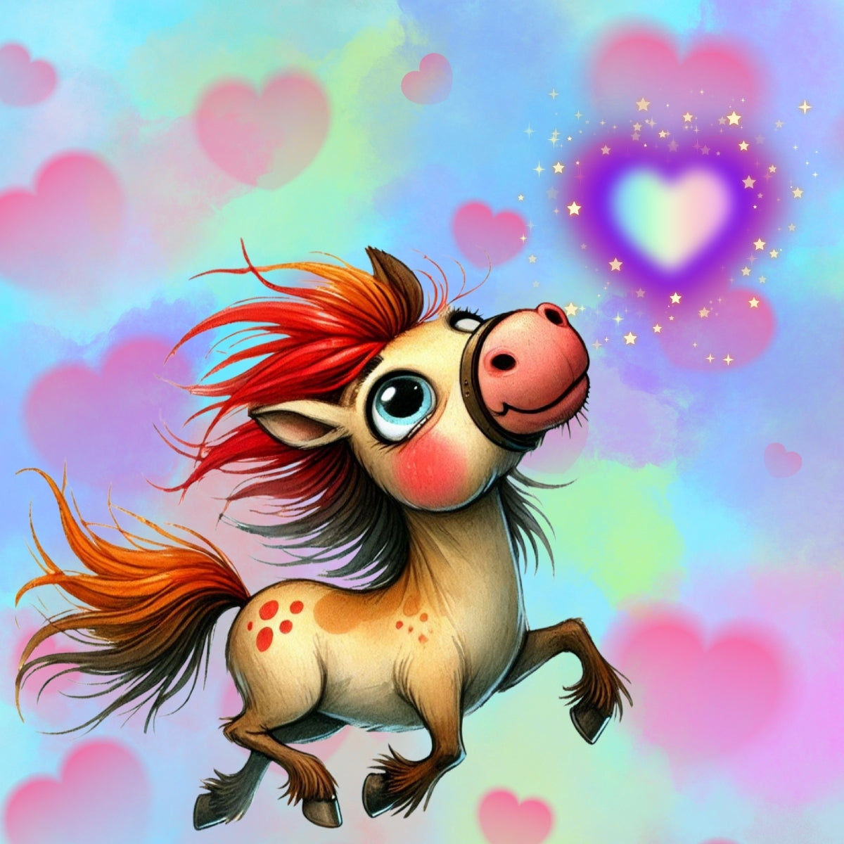 Magnets - Valentines Gallery Horse A