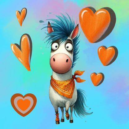 Magnets - Valentines Gallery Horse A