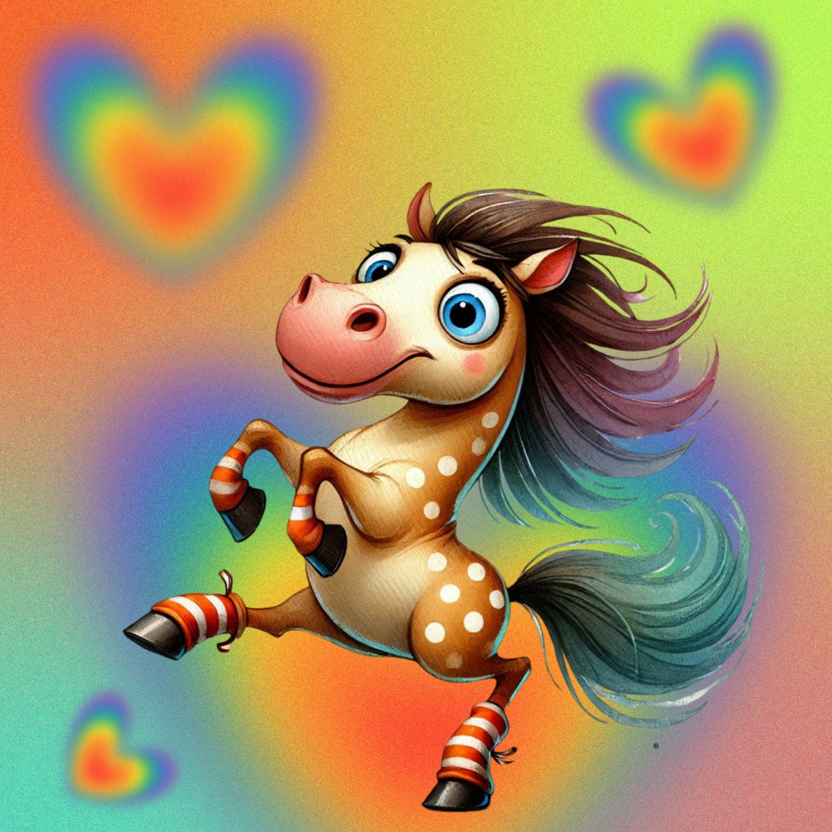 Magnets - Valentines Gallery Horse A