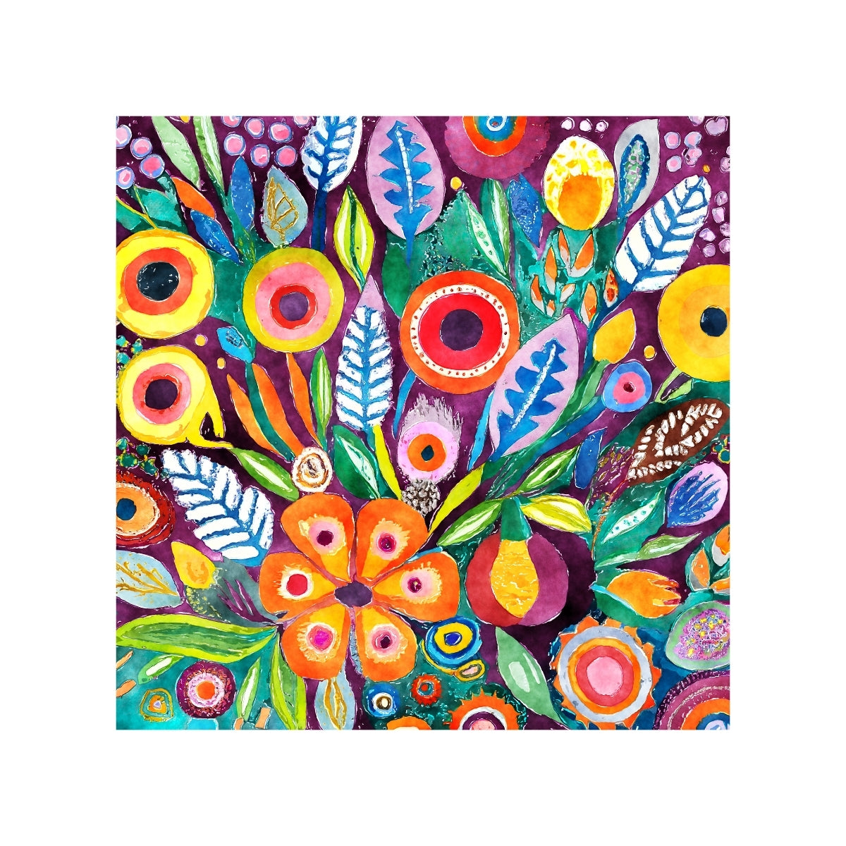 Magnets - Funky Flowers Gallery A