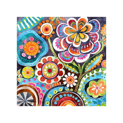 Magnets - Funky Flowers Gallery A