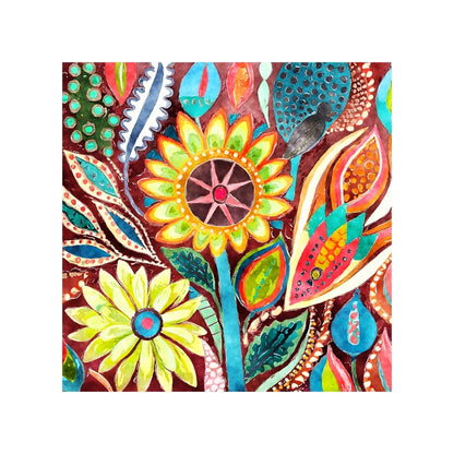 Magnets - Funky Flowers Gallery A