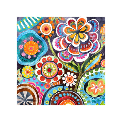 Magnets - Funky Flowers Gallery B