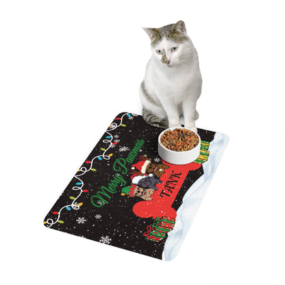 Tanks Christmas Mat - Merry Pawmas