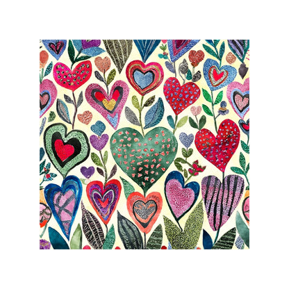 Magnets - Funky Hearts Gallery A