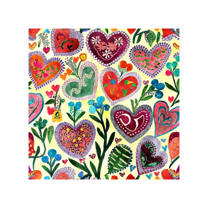 Magnets - Funky Hearts Gallery A