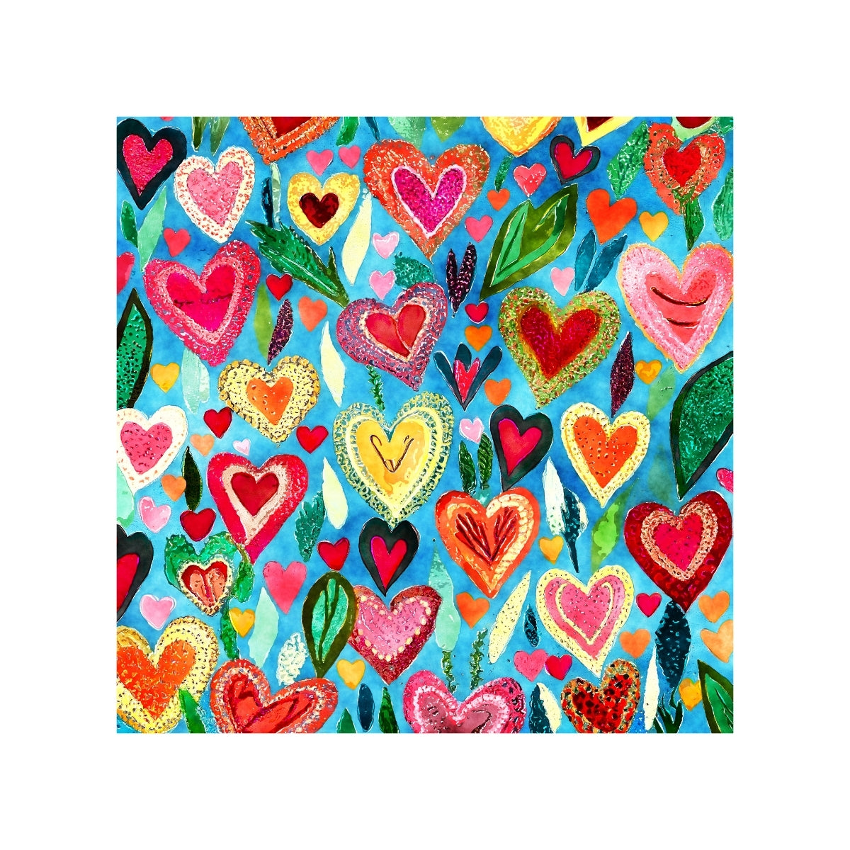 Magnets - Funky Hearts Gallery A