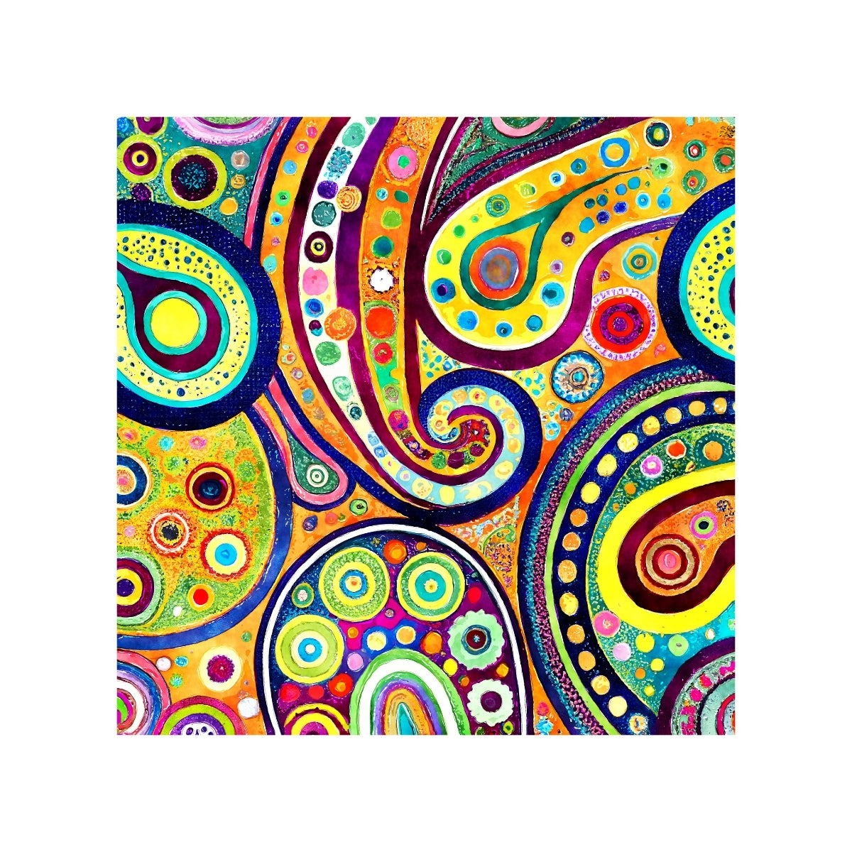 Magnets - Funky Paisley Gallery A