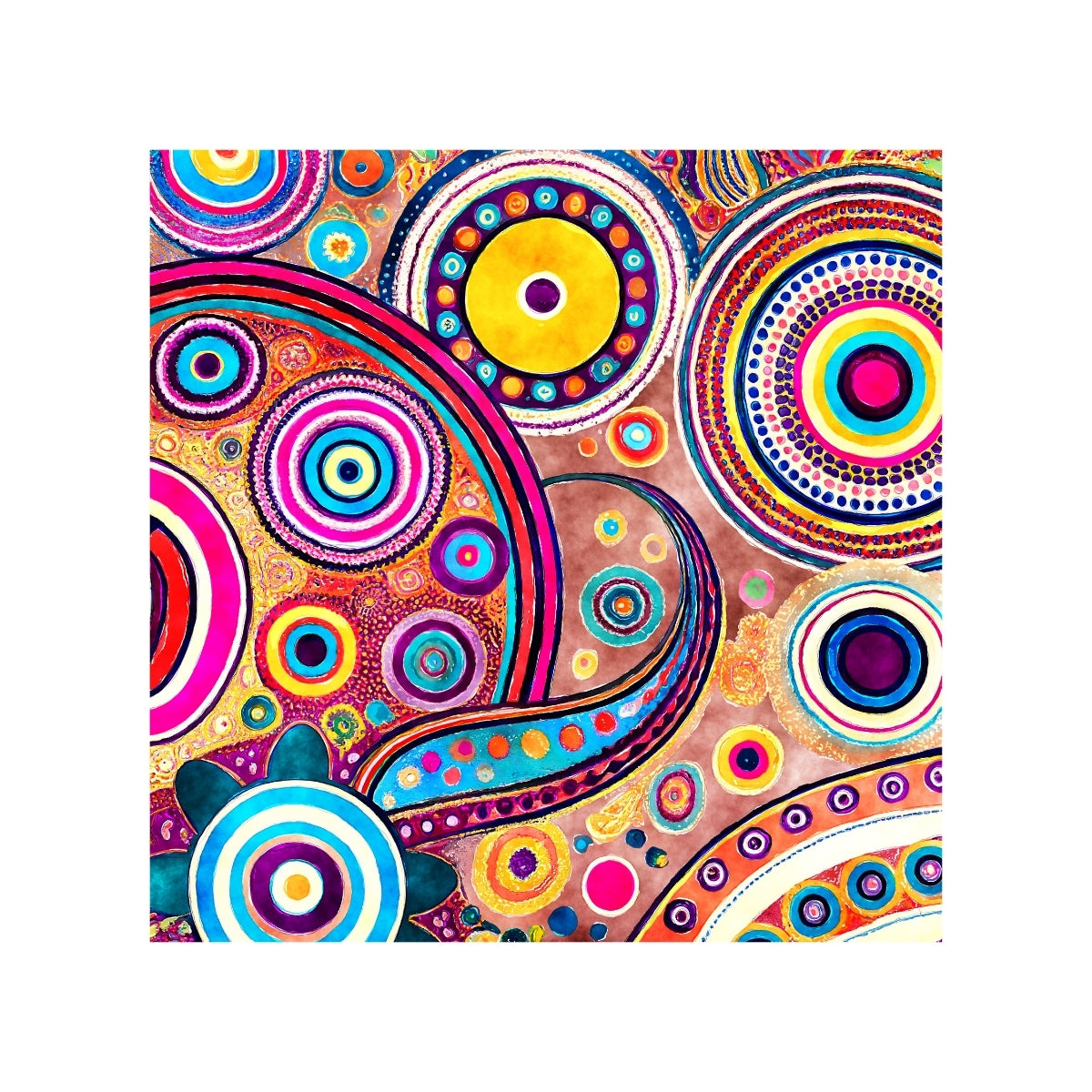 Magnets - Funky Paisley Gallery A