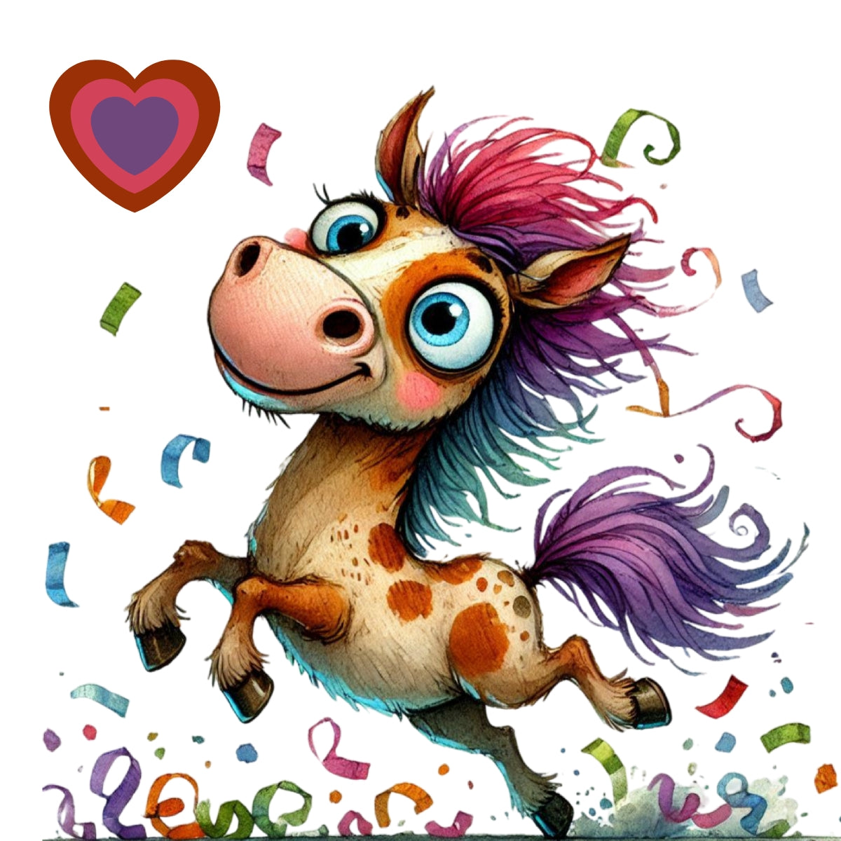 Magnets - Valentines Gallery Horse B