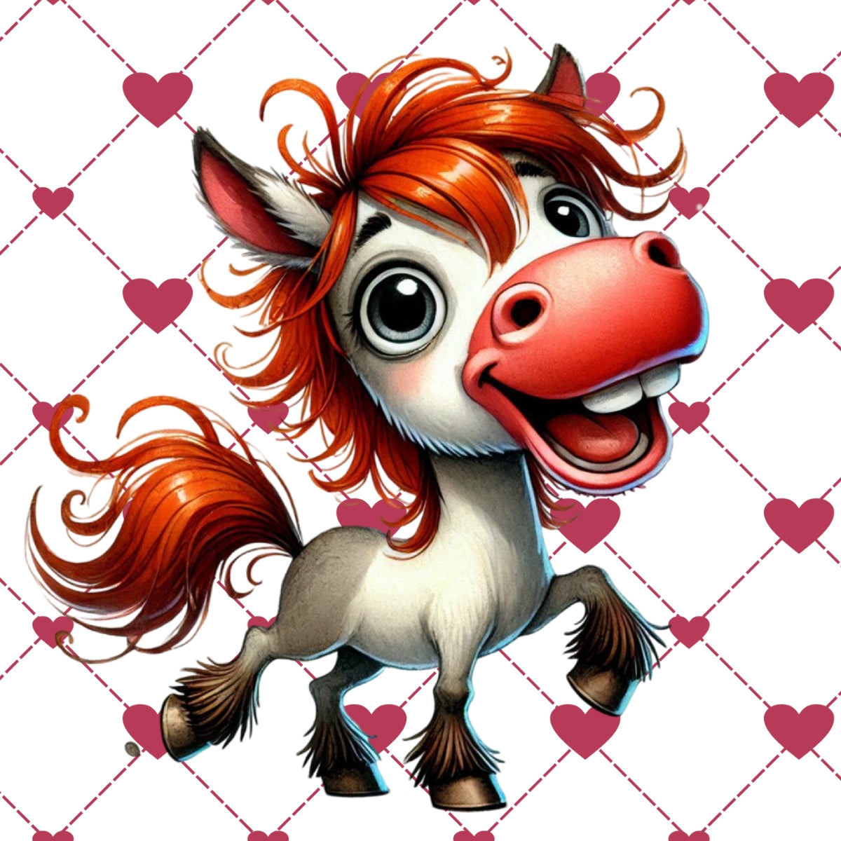 Magnets - Valentines Gallery Horse B