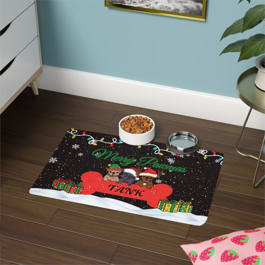 Tanks Christmas Mat - Merry Pawmas