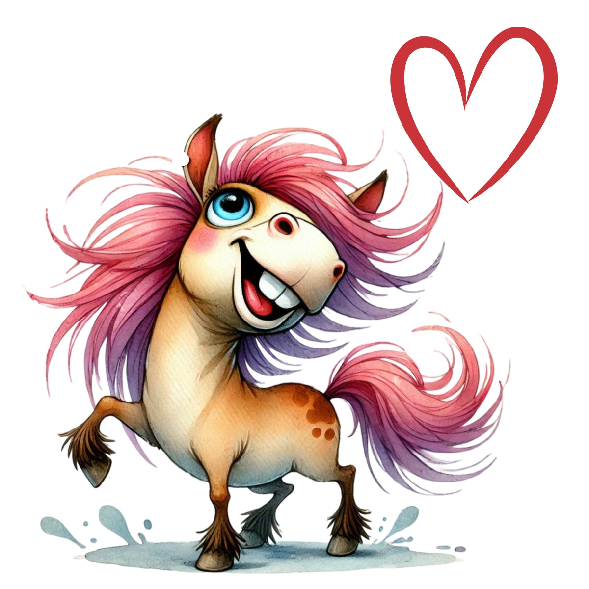 Magnets - Valentines Gallery Horse B