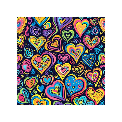 Magnets - Funky Hearts Gallery B