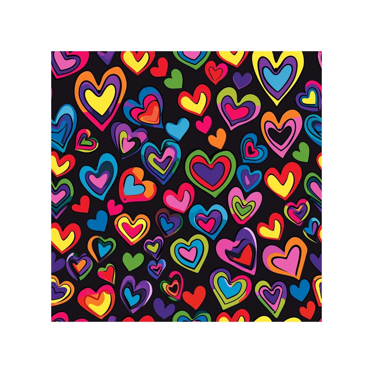 Magnets - Funky Hearts Gallery B