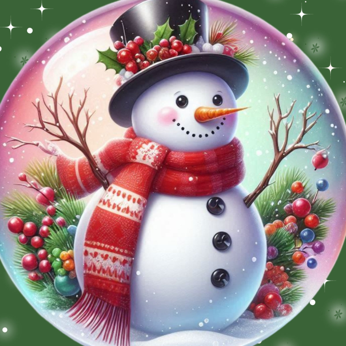 Magnets - Snowmen Gallery K1