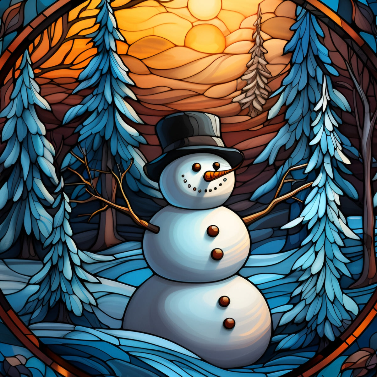 Magnets - Snowmen Gallery K5