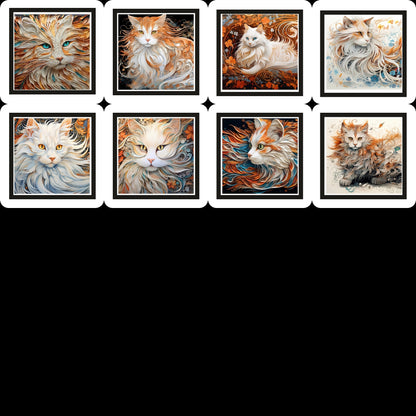 Magnets - Cat Gallery A