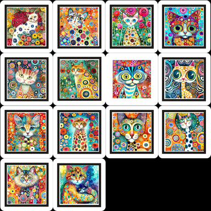 Magnets - Cat Gallery D