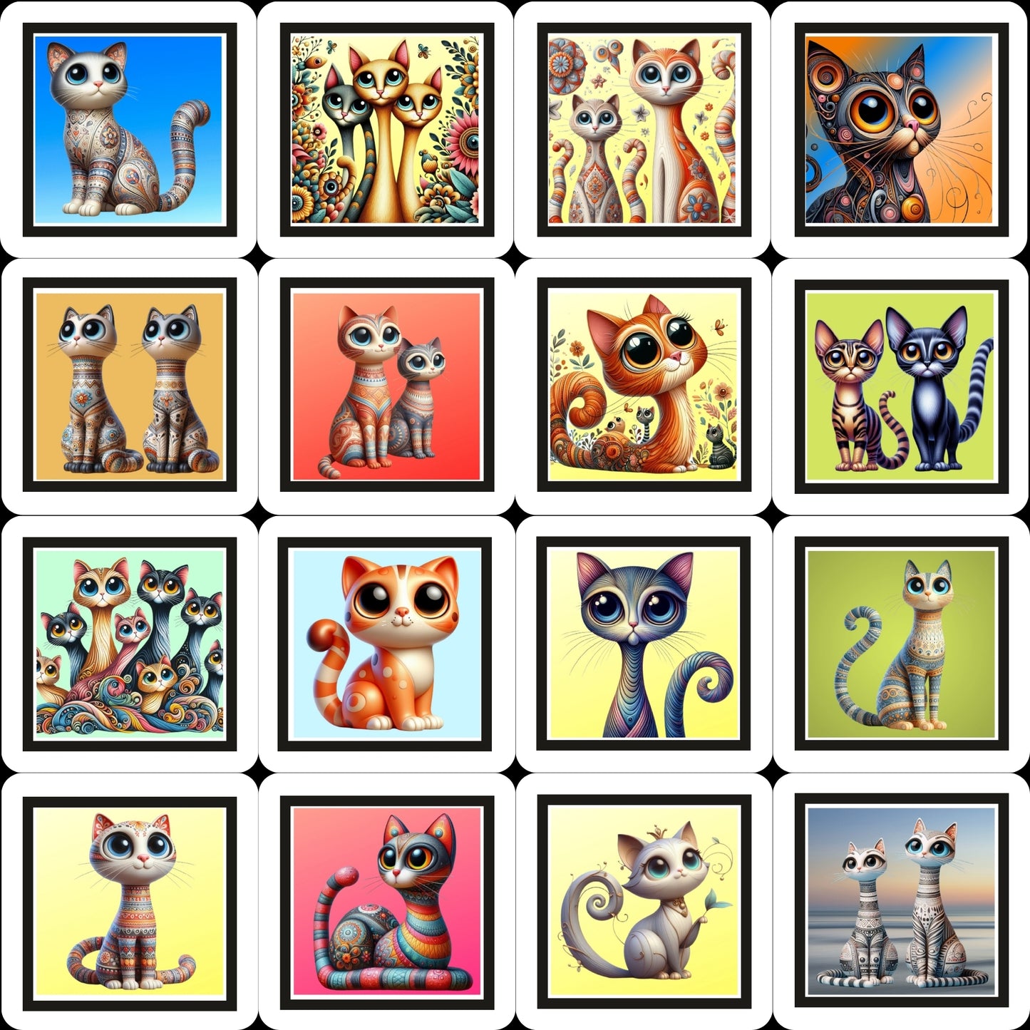 Magnets - Cat Gallery F