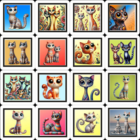 Magnets - Cat Gallery F