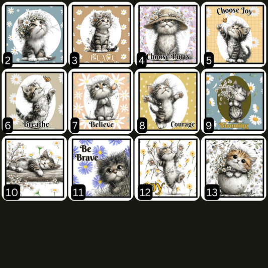 Cat Gallery U - Graphics to make into Magnets