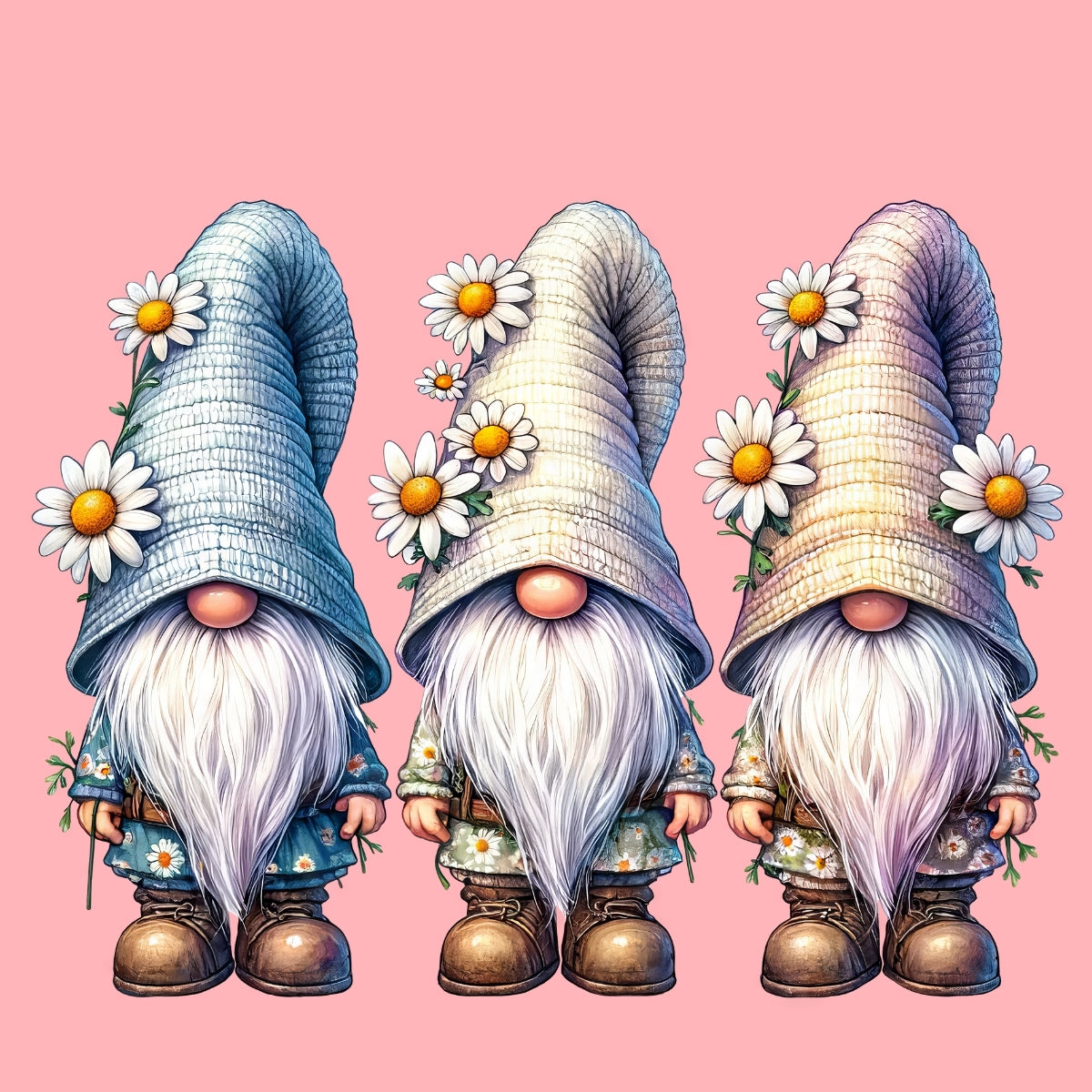 Magnets - Gnomes Daisy Gallery A