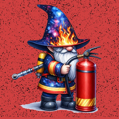 Magnets - Gnomes Firefighter Gallery A