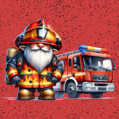 Magnets - Gnomes Firefighter Gallery A