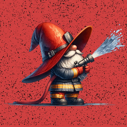 Magnets - Gnomes Firefighter Gallery A