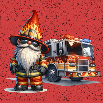 Magnets - Gnomes Firefighter Gallery B