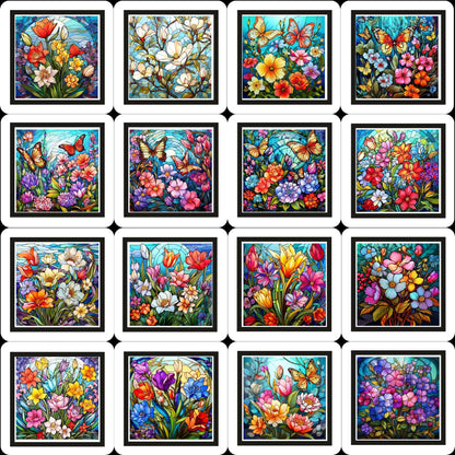 Magnets - Flower Gallery I