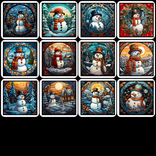 Magnets - Snowmen Gallery K5