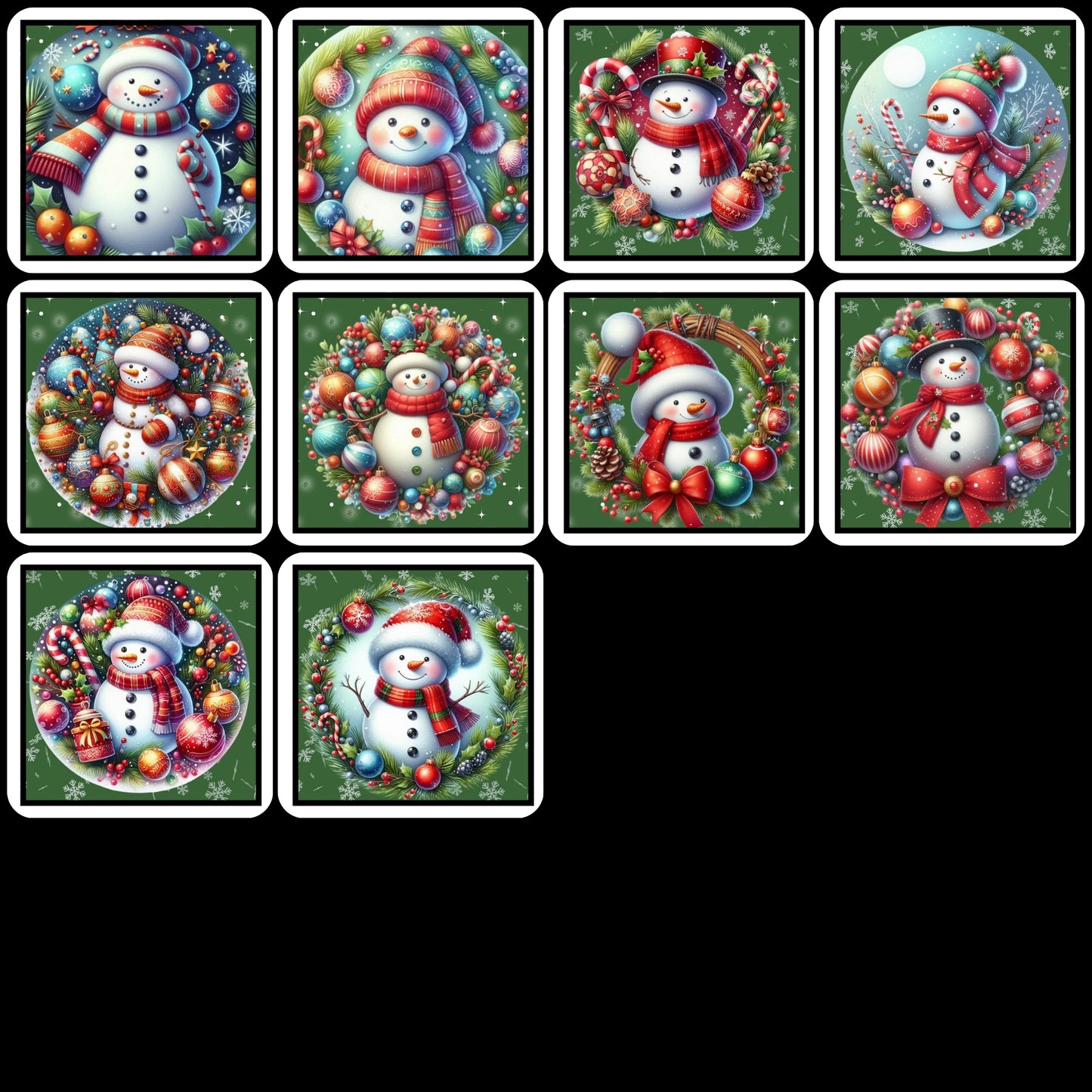 Magnets - Snowman Gallery K