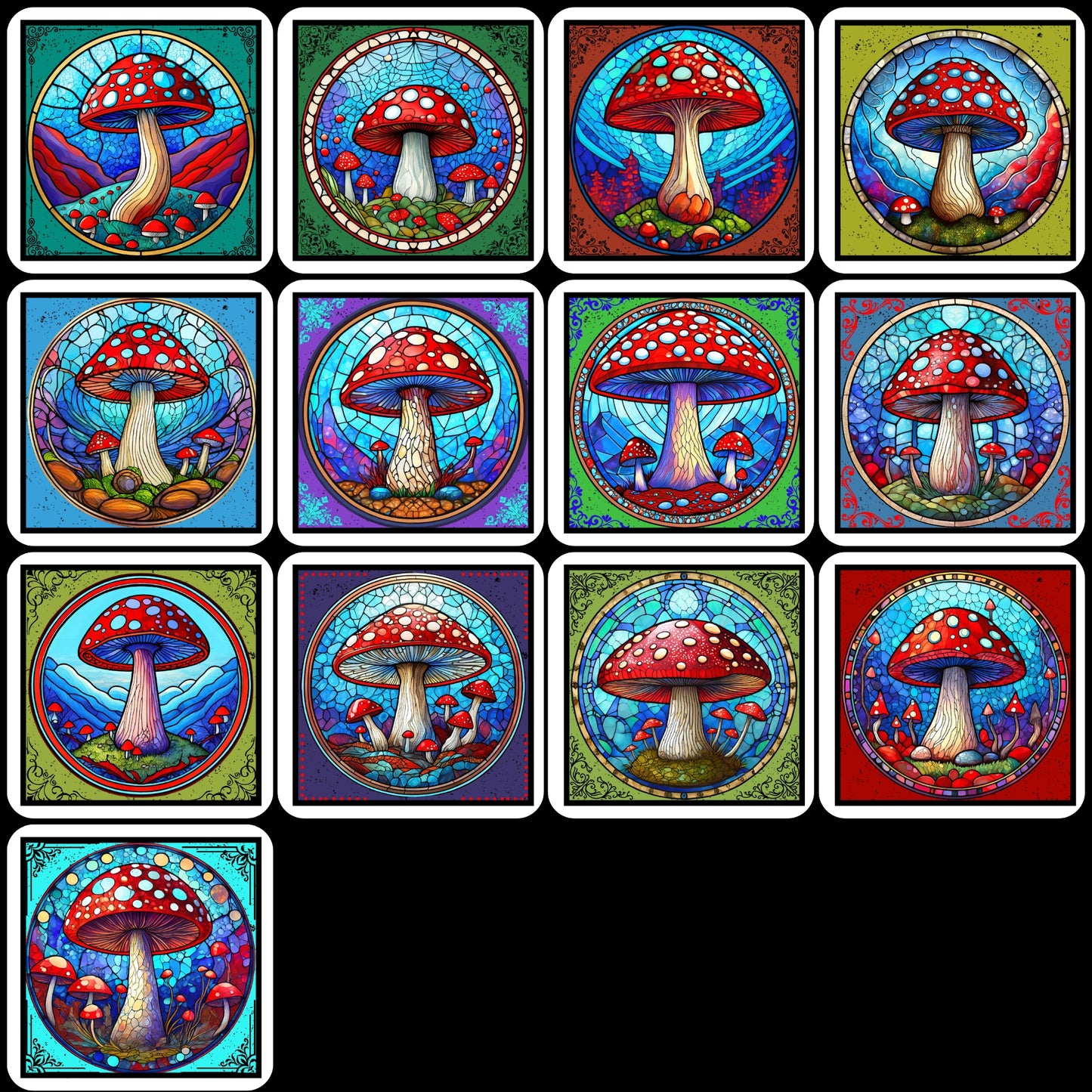 Magnets - Mushroom Gallery G