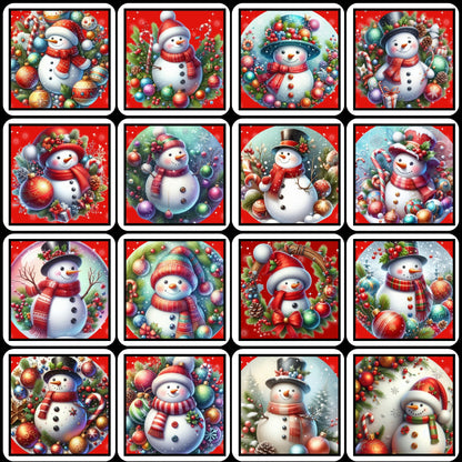 Magnets - Snowmen Gallery K3