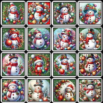 Magnets - Snowmen Gallery K1