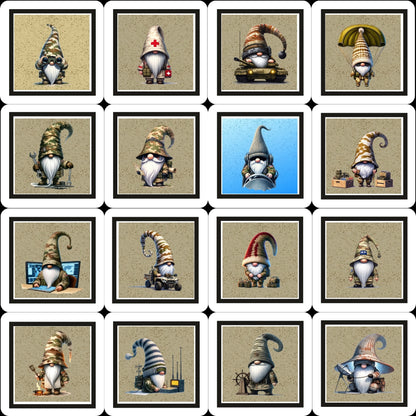 Magnets - Gnome Gallery Soldier A