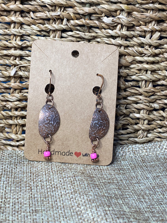 Copper Earrings #8