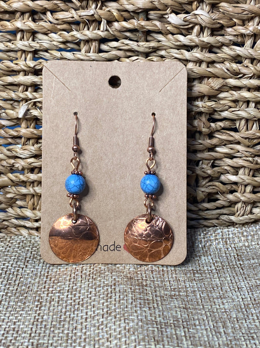 Copper Earrings #3