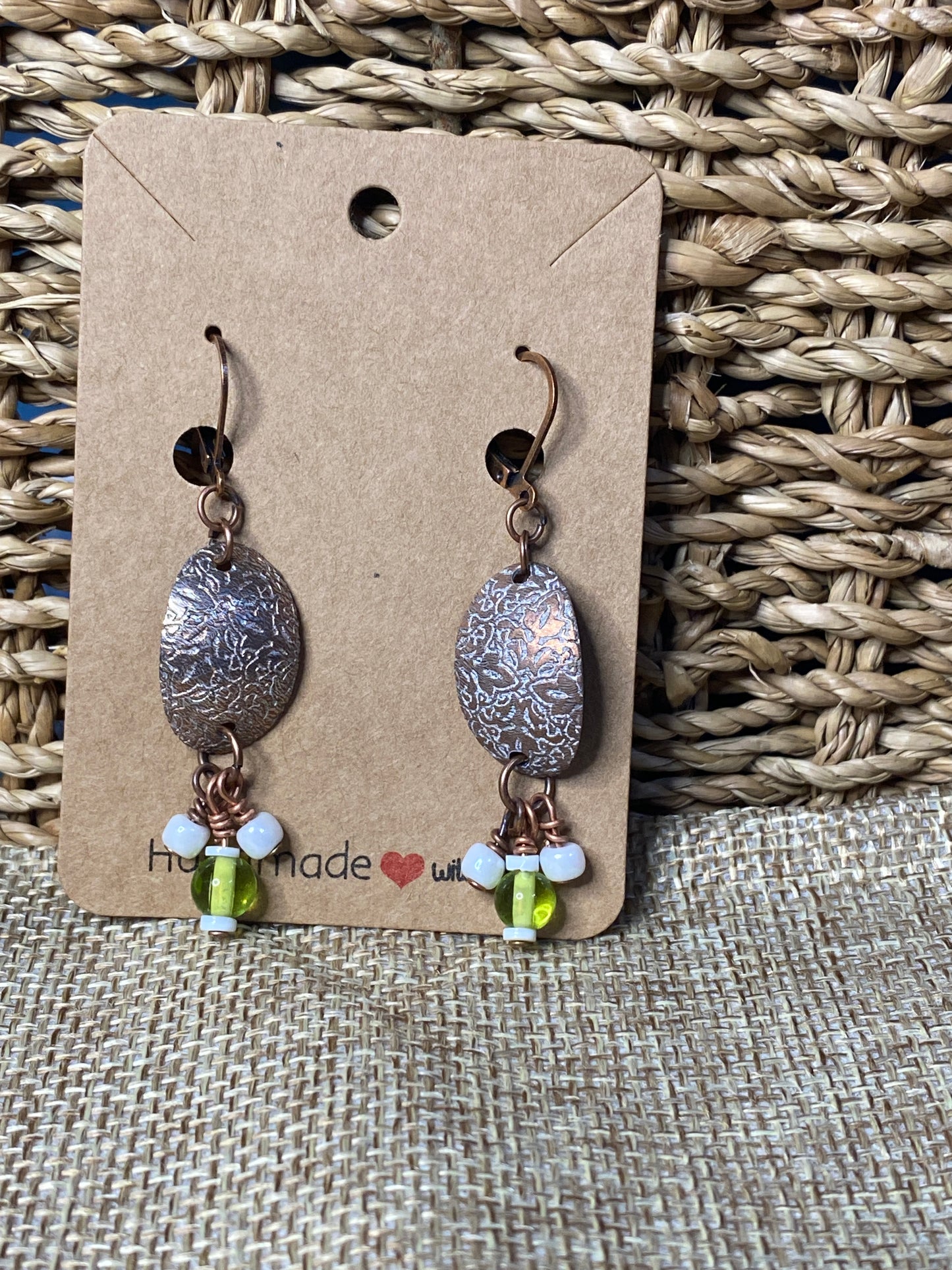 Copper Earrings #4