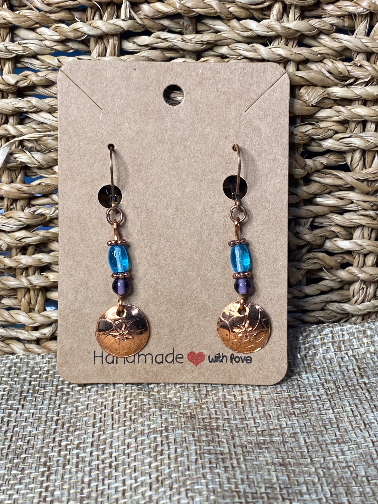 Copper Earrings #5