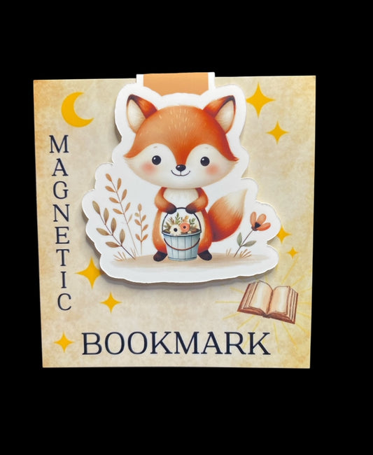 Magnetic Bookmark - Fox