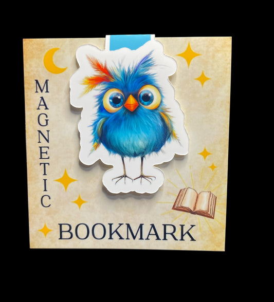Magnetic Bookmark - Blue Bird