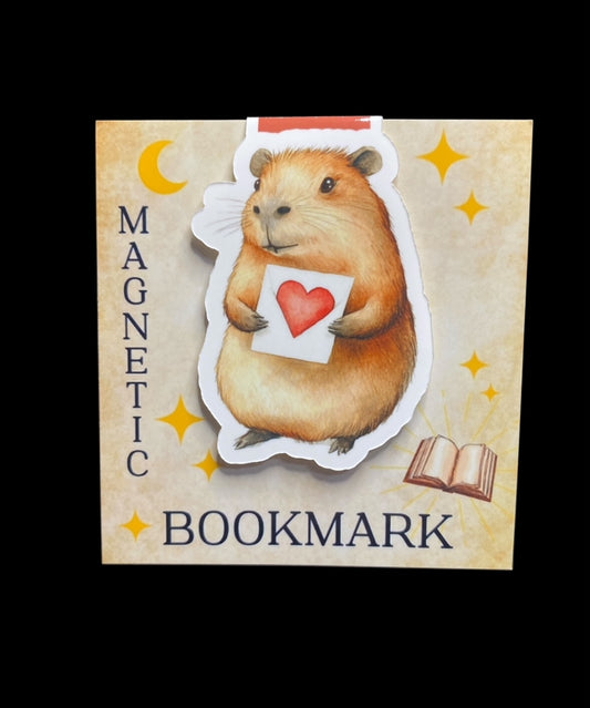 Magnetic Bookmarks - Capybara