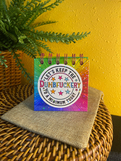 Handmade Mini DumbF*** Notebook