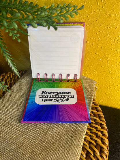 Handmade Mini DumbF*** Notebook