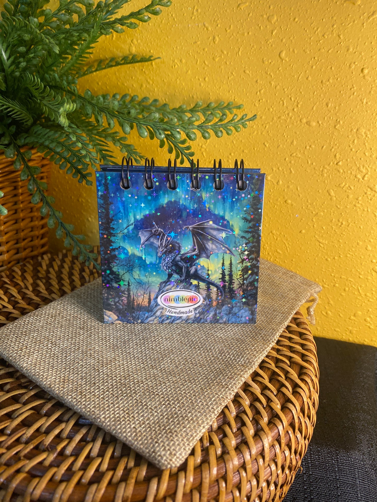 Handmade Mini Dragon Notebook